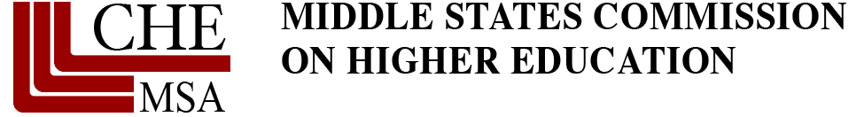 middle states commission on higher education logo